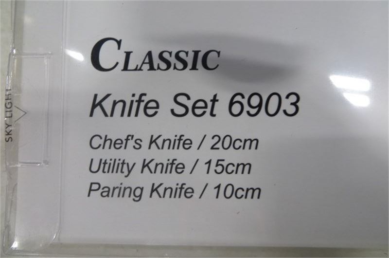 3天光3件式經典刀套裝 6903