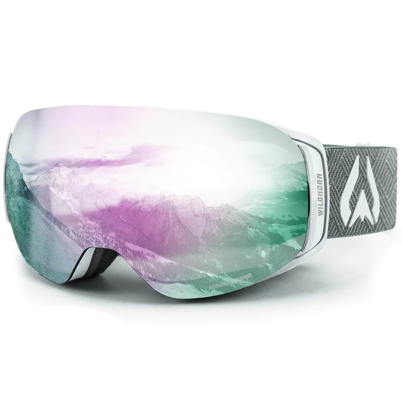 WILDHORN ROCA JUNIOR SNOW GOGGLES -ARCTIC WHITE SAPPHIRE