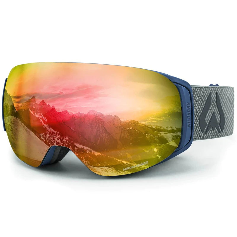 WILDHORN ROCA SNOW GOGGLES -MIDNIGHT BLUE BLAZE