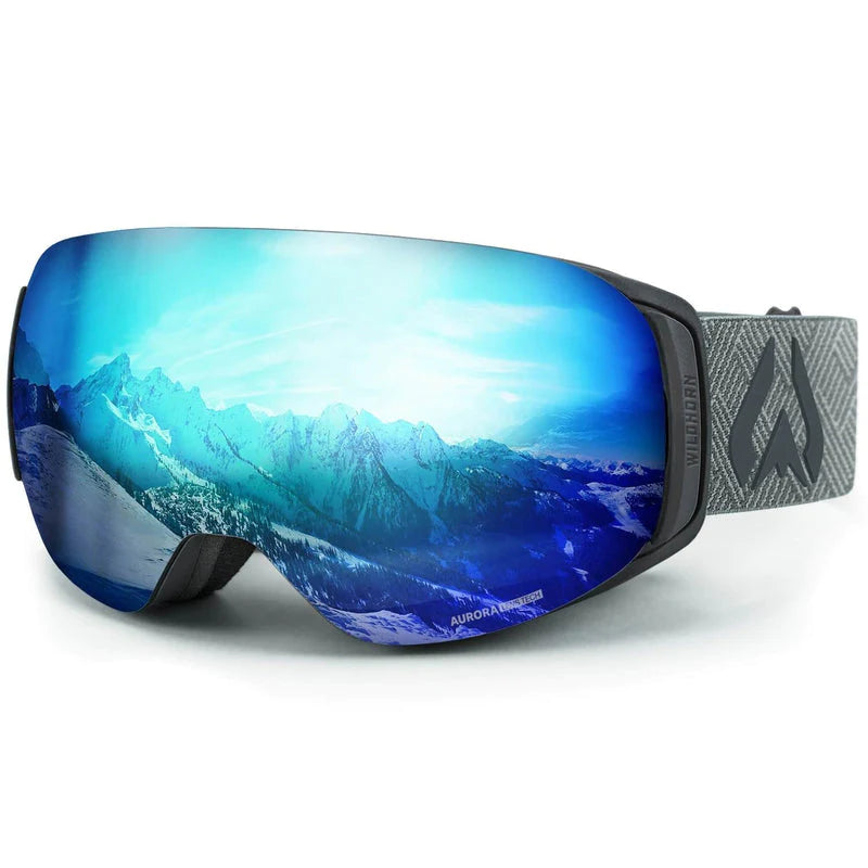 WILDHORN ROCA SNOW GOGGLES -STEALTH ICE BLUE