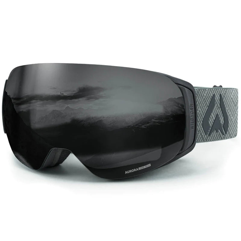 WILDHORN ROCA JUNIOR SNOW GOGGLES -STEALTH JET BLACK