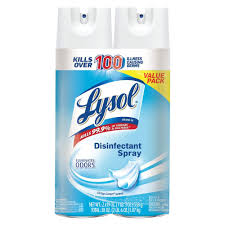Lysol -- 19 oz. Crisp Linen Disinfectant Spray (2-Count)