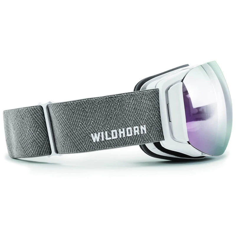 WILDHORN ROCA JUNIOR SNOW GOGGLES -ARCTIC WHITE SAPPHIRE