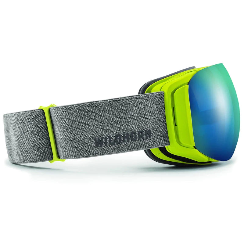 WILDHORN ROCA JUNIOR SNOW GOGGLES -CITRUS EMERALD