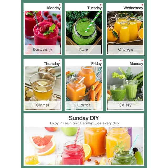 Aicok Juicer Machines, Slow Masticating Juicer Extractor Easy to Clean, Cold Press Juicer with Brush, Juicer with Quiet Motor & Reverse Function, for High Nutrient Fruit & Vegetable Juice