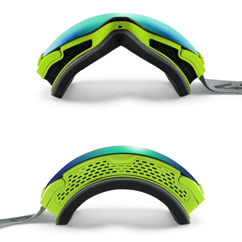WILDHORN ROCA JUNIOR SNOW GOGGLES -CITRUS EMERALD
