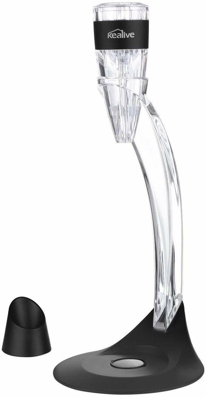 Kealive Wine Aerator Tower Set, Decanter , Suitable for Red and White Wine