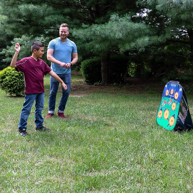 GUD 3 in 1 Dart Board, Football, Baseball sports Game, Target Toss Toys, Kids Adults & Family sports Gift Set, Indoor Outdoor Yard Lawn Boys Birthday All Year Old Ages