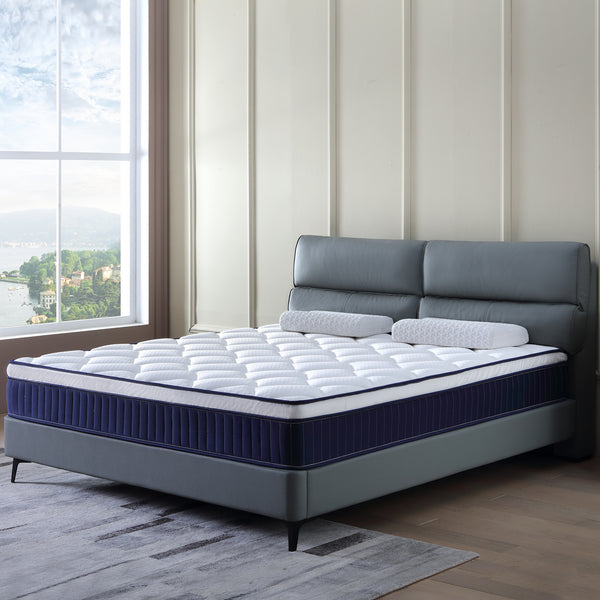 Queen 10" Hybrid Mattress with Memory Foam & Pocket Springs