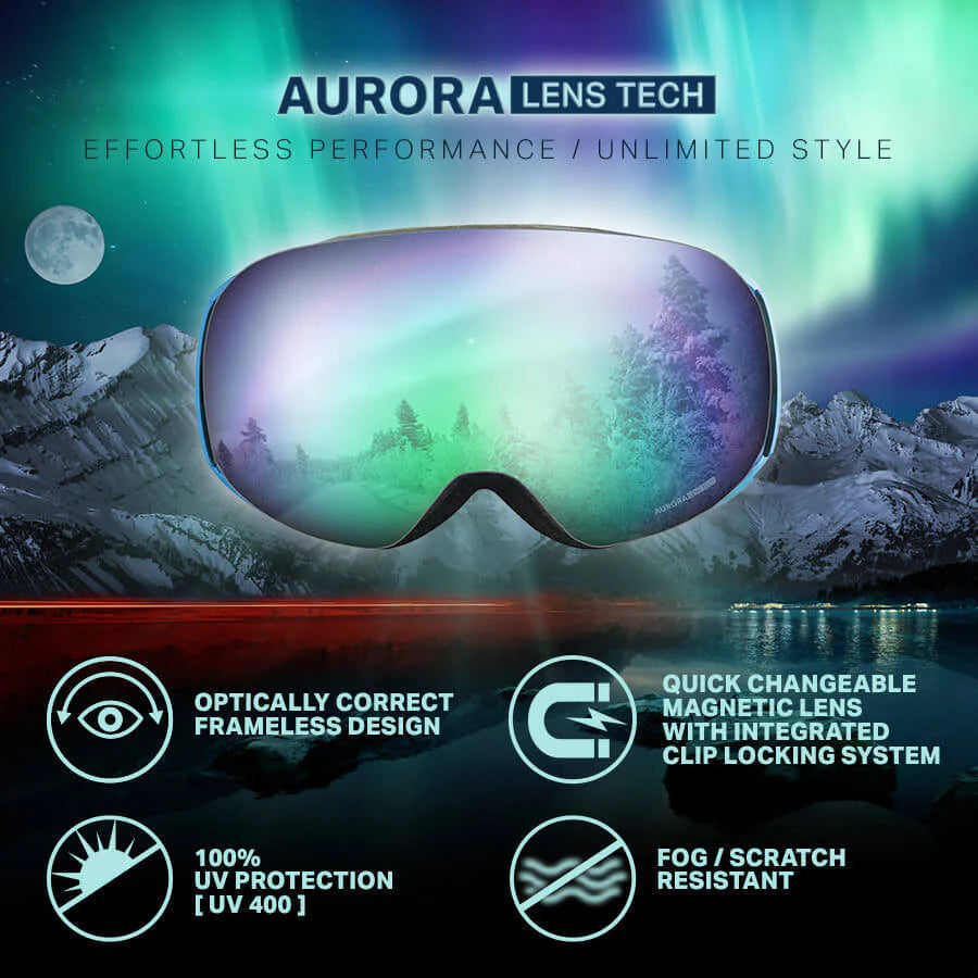 WILDHORN ROCA WOMEN'S SNOW GOGGLE -FROST SILVER TIE-DYE