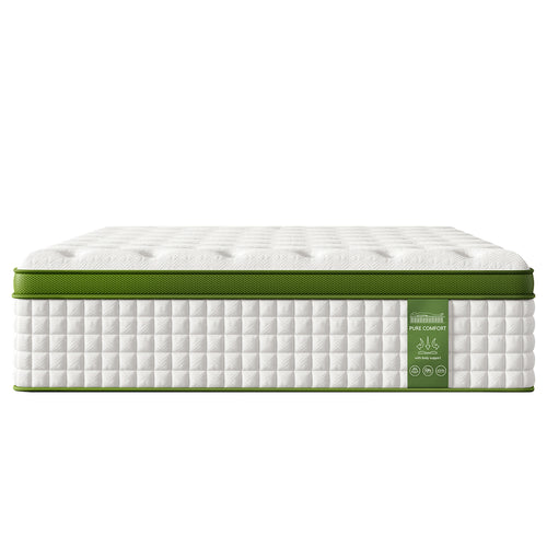 Queen Hybrid Mattress with Gel Memory Foam and Pocket Springs, 14" CertiPUR-US Certified