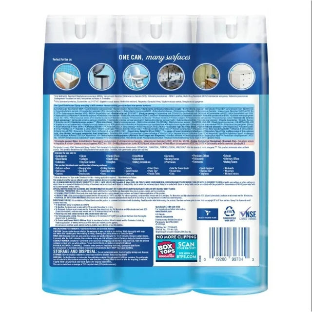 Lysol - 19 oz. Crisp Linen Disinfectant Spray (3-Pack)
