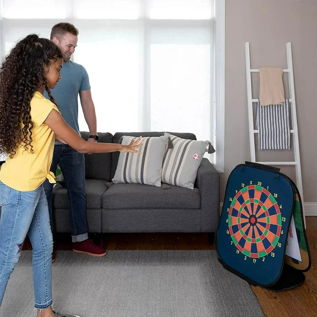 GUD 3 in 1 Dart Board, Football, Baseball sports Game, Target Toss Toys, Kids Adults & Family sports Gift Set, Indoor Outdoor Yard Lawn Boys Birthday All Year Old Ages