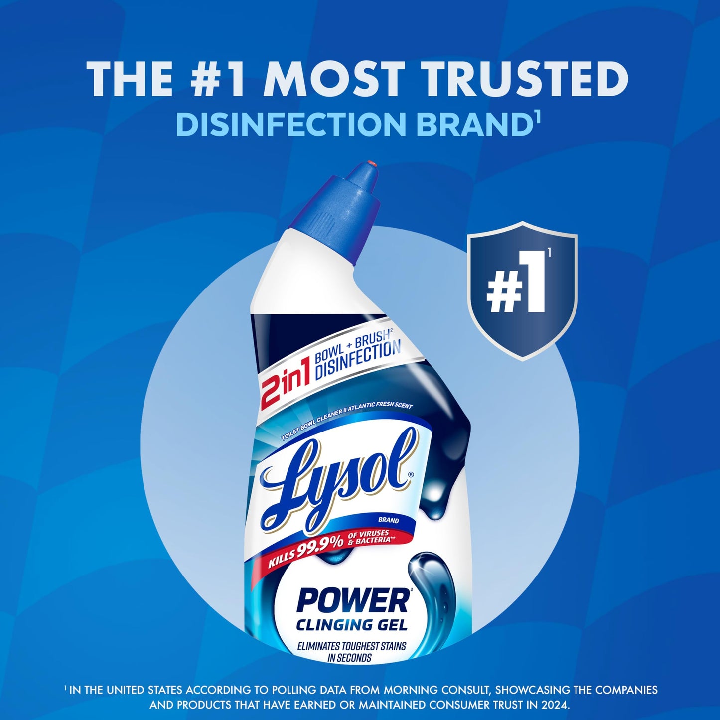 Lysol -- 24 oz. Power Toilet Bowl Cleaner (2-Count)