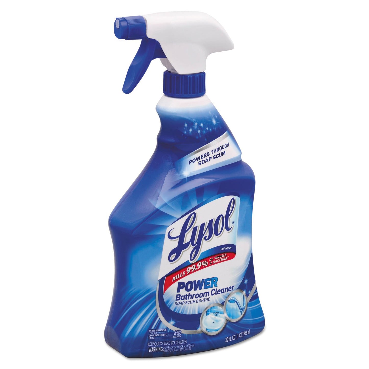 Lysol - 32 oz. Power Bathroom Foam Disinfecting Cleaner Spray
