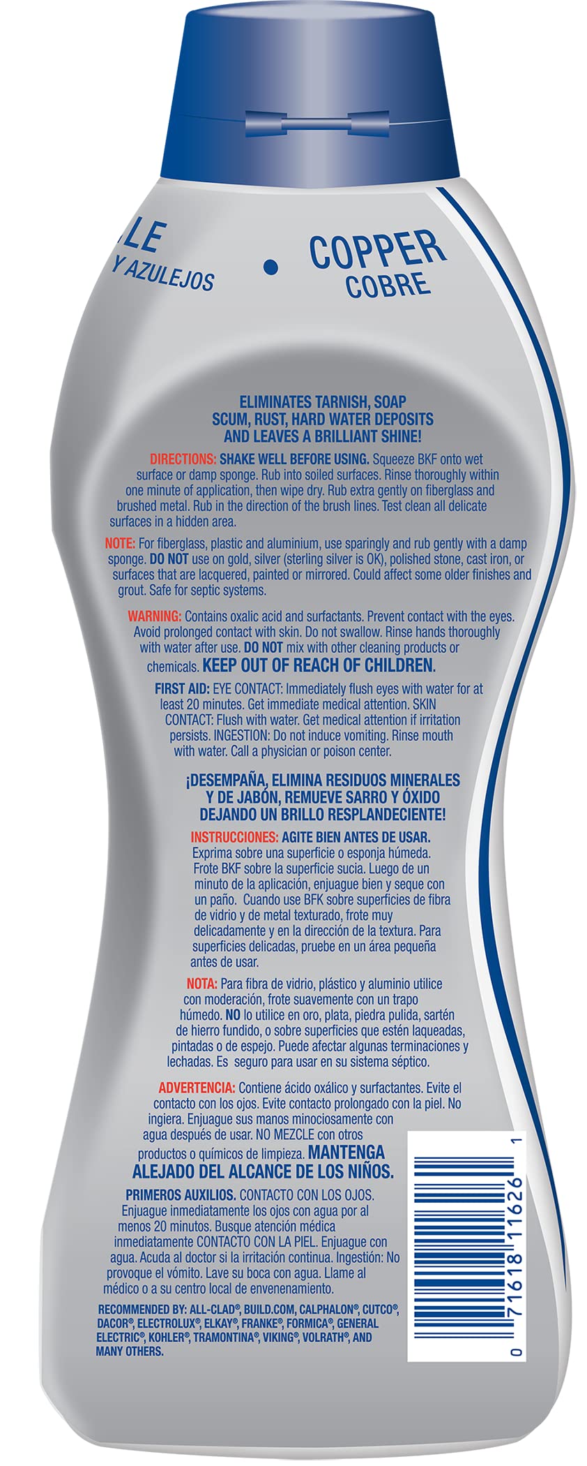 Bar Keepers Friend--26 OZ-Ounce Soft All-Purpose Cleaner, 2 Pack