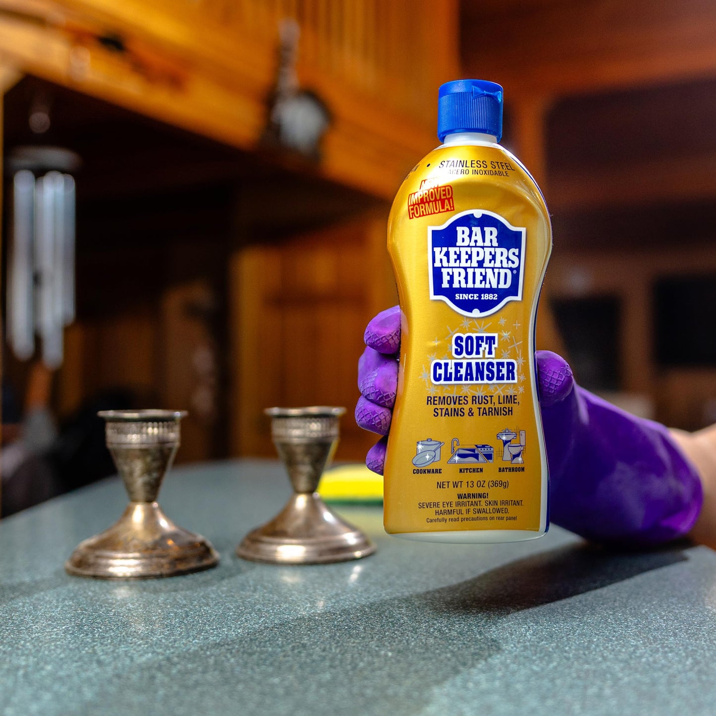 Bar Keepers Friend--26 OZ-Ounce Soft All-Purpose Cleaner, 2 Pack