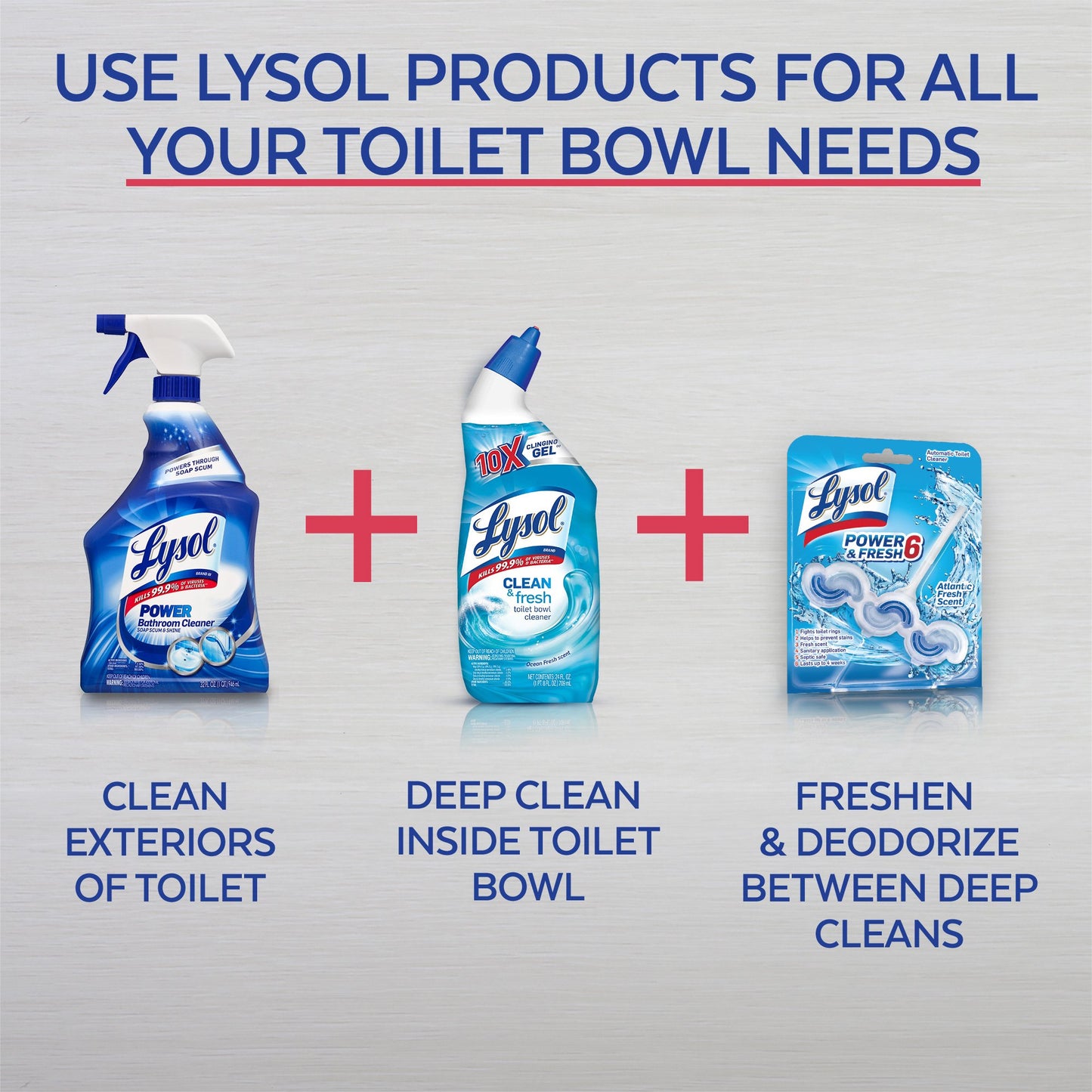 Lysol -- 24 oz. Clean and Fresh Country Toilet Bowl Cleaner (2-Pack)