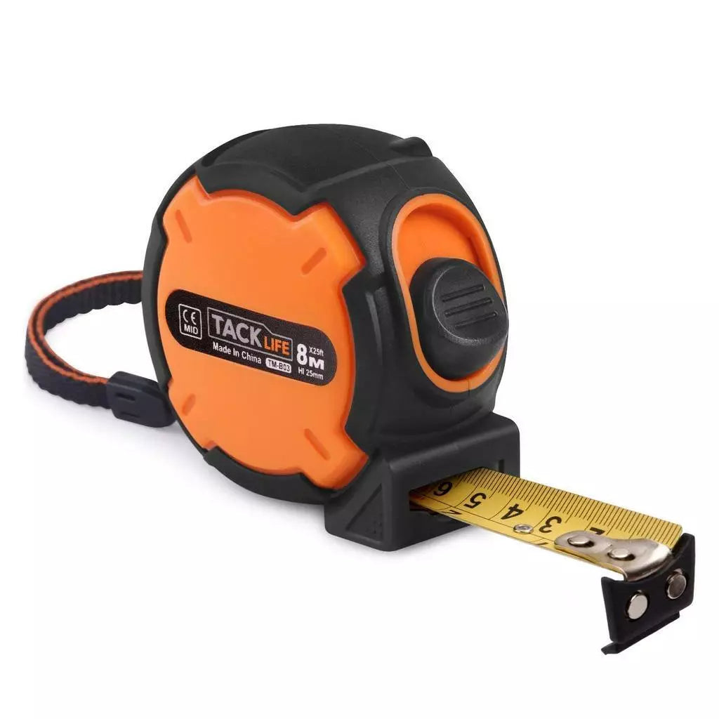 Tacklife Measuring Tape 26-Foot(8m) Tape Ruler -TM-B03