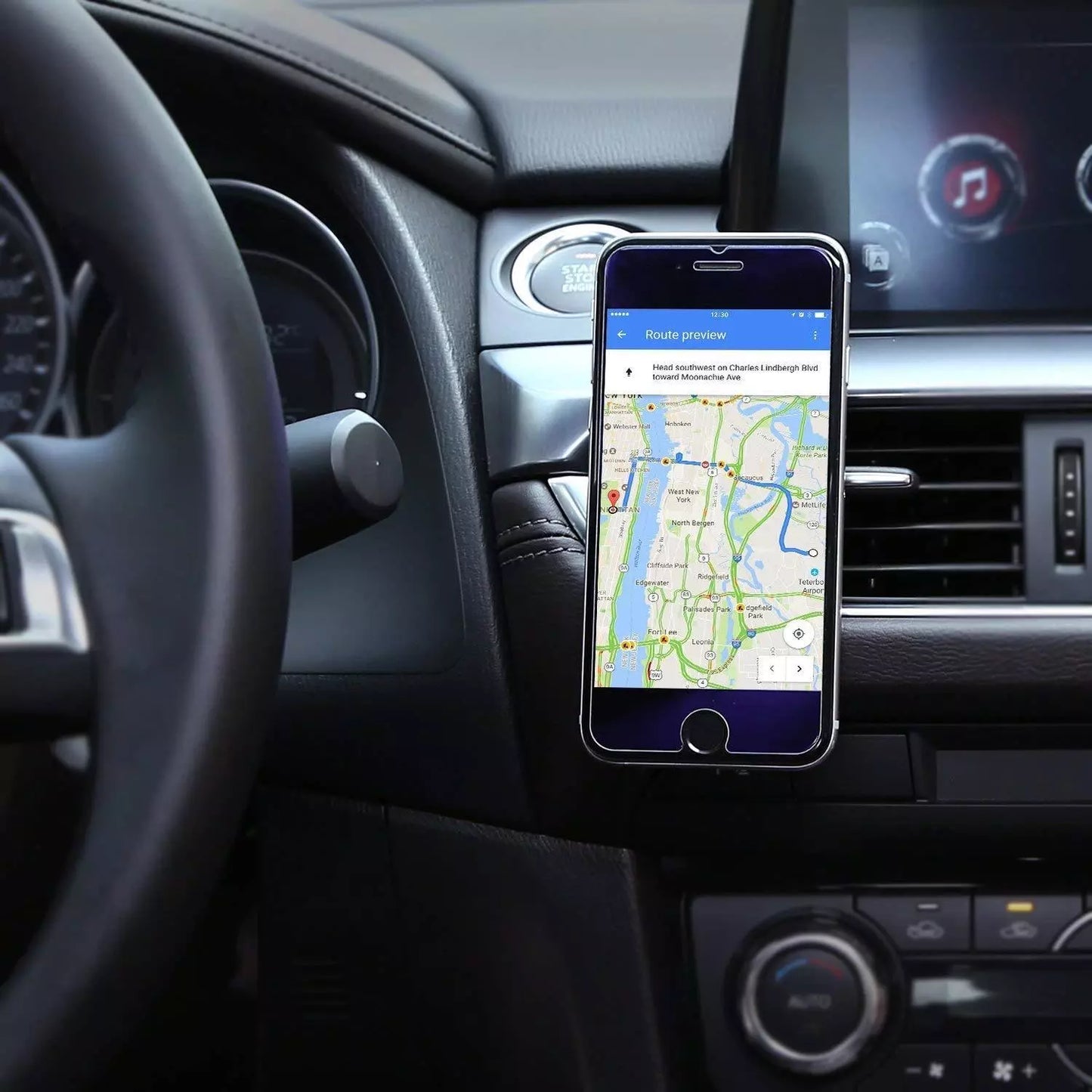 AUKEY Car Phone Mount Air Vent Magnetic Cell Phone Holder HD-C5