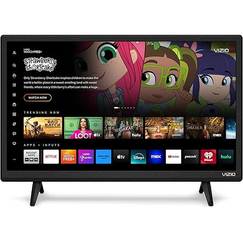24-Inch Full HD 1080p Smart TV | Streaming-Ready with Wi-Fi & Voice Control