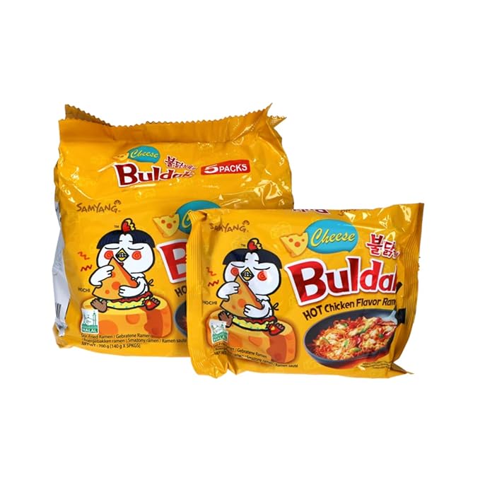 Samyang Hot Chicken Buldak Rice Bowl Noodles
