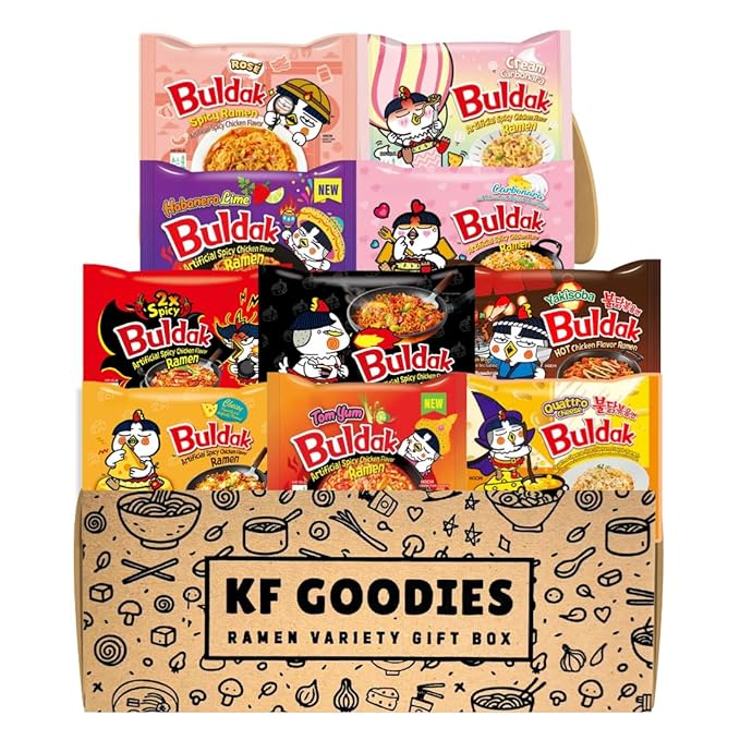 KF GOODIES 韩式拉面什锦礼盒装（10包） 