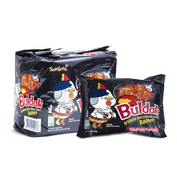Samyang Hot Chicken Buldak Rice Bowl Noodles
