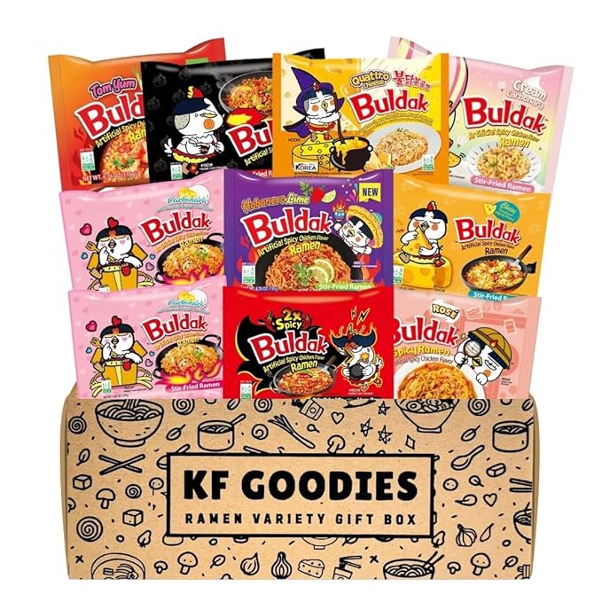 KF GOODIES 韩式拉面什锦礼盒装（10包） 