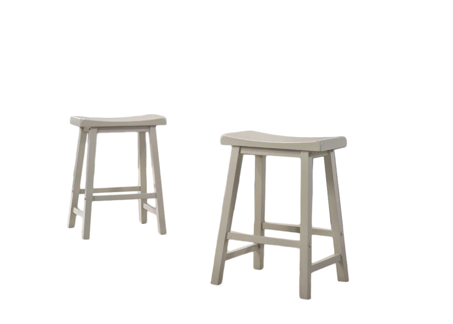 47" Light Gray Counter-Height Dining Set with 2 Stools - product image 6