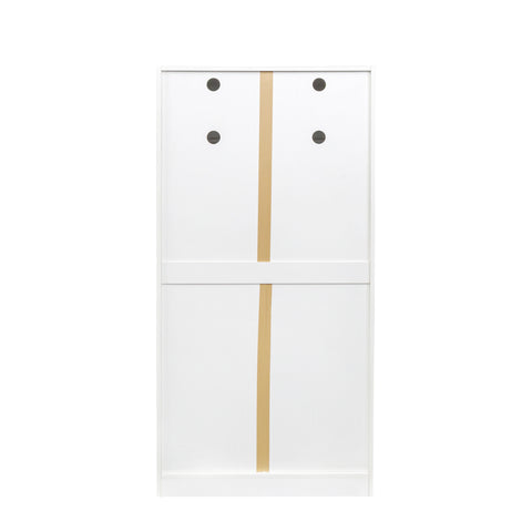 63" Kitchen Pantry Cabinet with Doors and Shelves, White, view 7