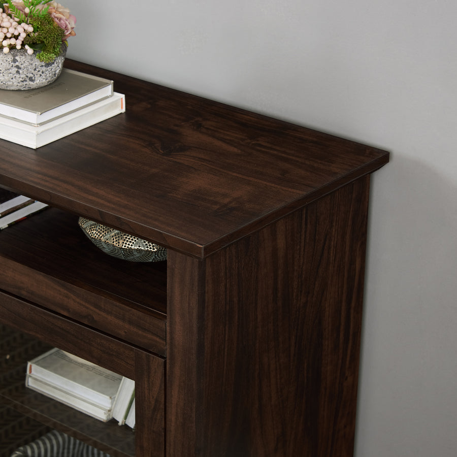Farmhouse TV Stand for TVs Up to 65", Brown, view 10