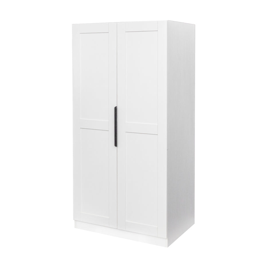 63" Kitchen Pantry Cabinet with Doors and Shelves, White, view 13