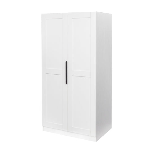 63" Kitchen Pantry Cabinet with Doors and Shelves, White, view 13