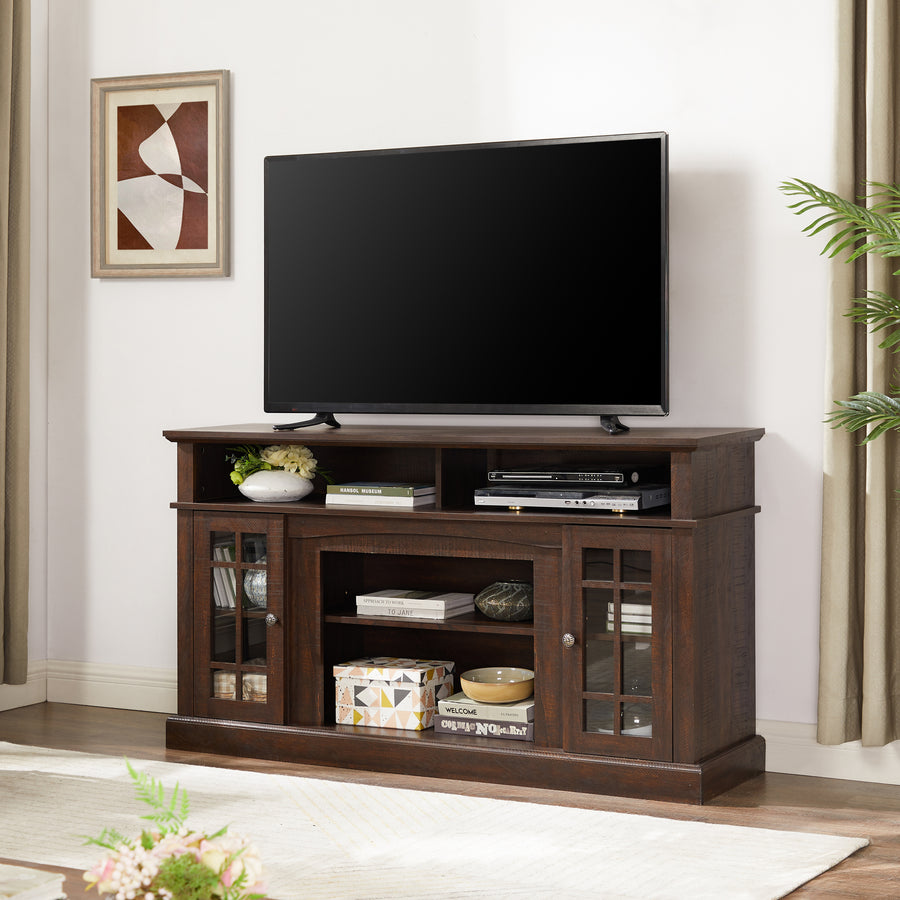 Classic TV Stand for TVs Up to 65", Espresso, view 4