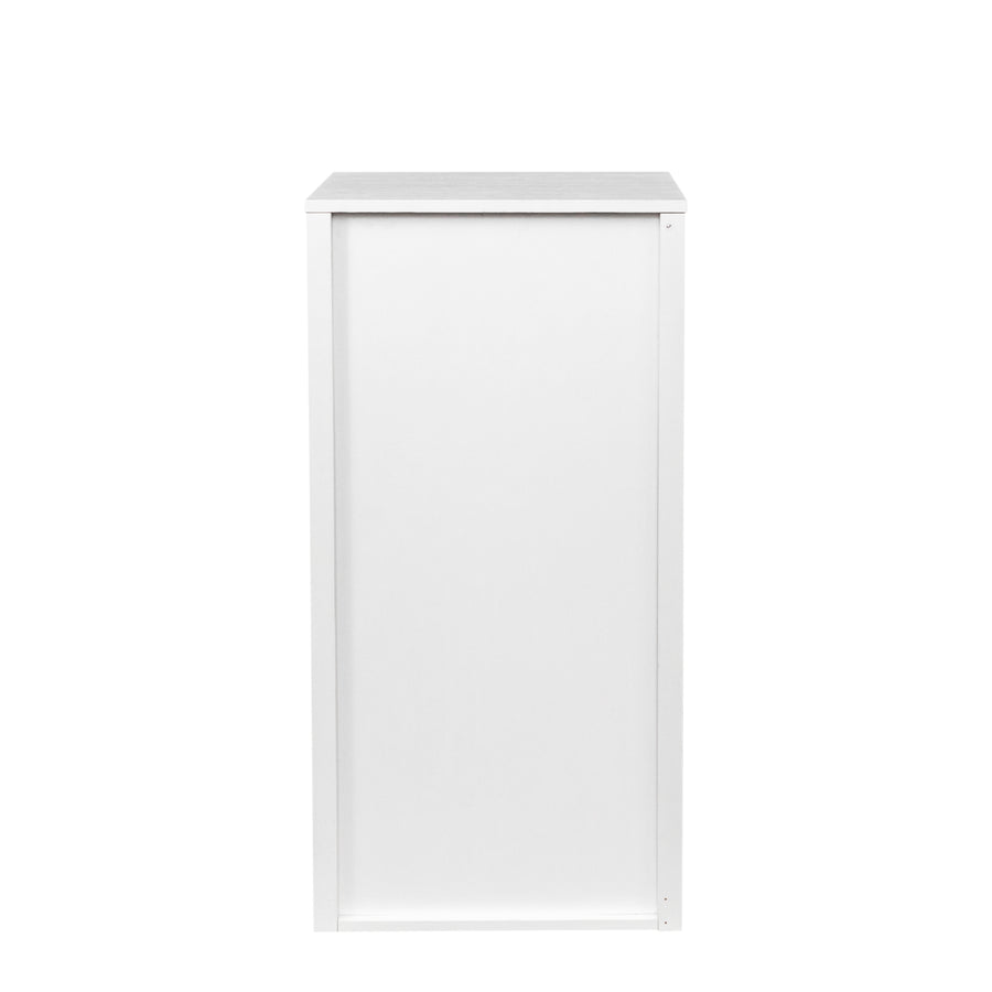 32-Bottle Wine Cabinet, White, view 4