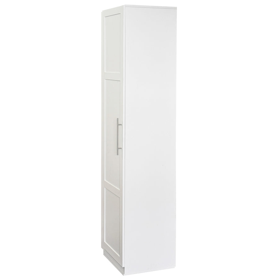 70" Tall Kitchen Pantry Cabinet with Doors, White, view 7
