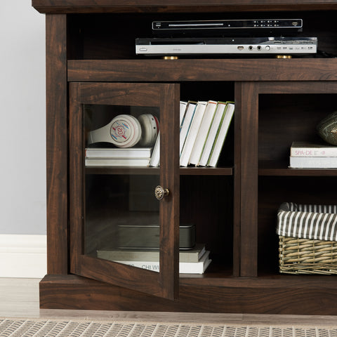 Farmhouse TV Stand for TVs Up to 65", Brown, view 9