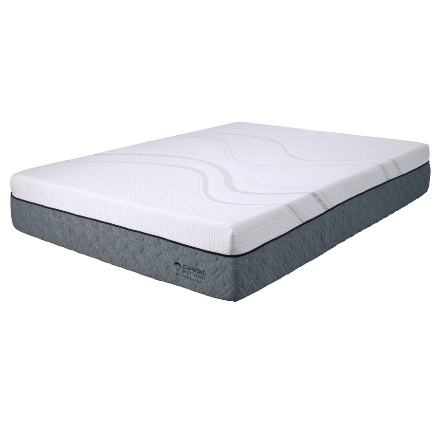 14' Euro-Top Copper Cooling Hybrid Mattress Queen Medium, USA Crafted