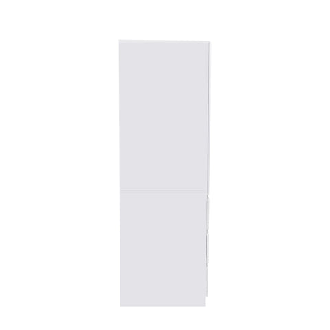 71" Tall Kitchen Pantry Cabinet with Doors, White, view 12