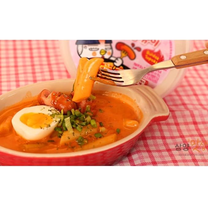 Samyang Carbo Buldak Tteokbokki Korean Rice Cake