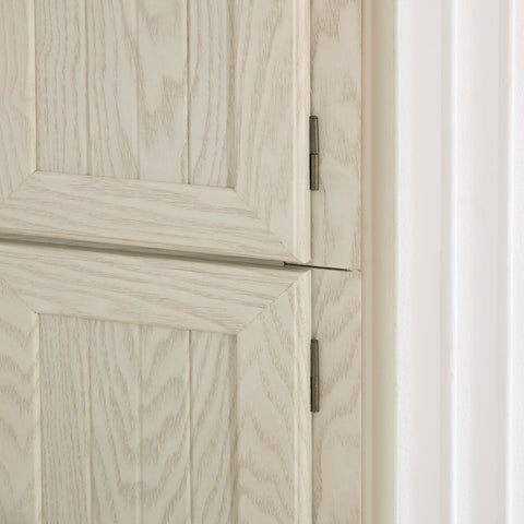 72" Corner Pantry Cabinet with 8 Doors and 4 Shelves, White, view 12