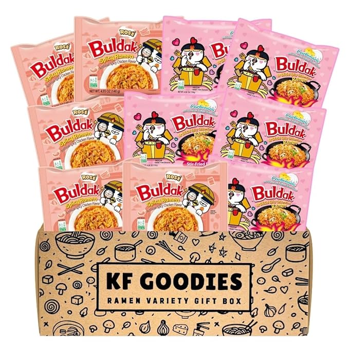 KF GOODIES 韩式拉面什锦礼盒装（10包） 
