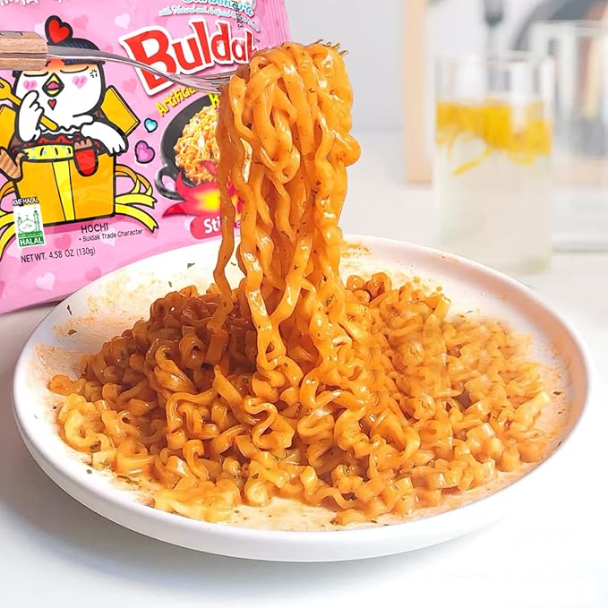 Samyang Buldak Hot Chicken Spicy Ramen Korea Instant Packaged Noodles | 5 Pack