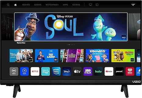 24-Inch Full HD 1080p Smart TV | Streaming-Ready with Wi-Fi & Voice Control