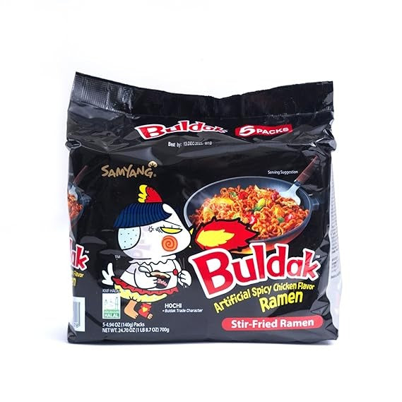 Samyang Quattro Cheese Flavor Buldak Ramen Pack of 5