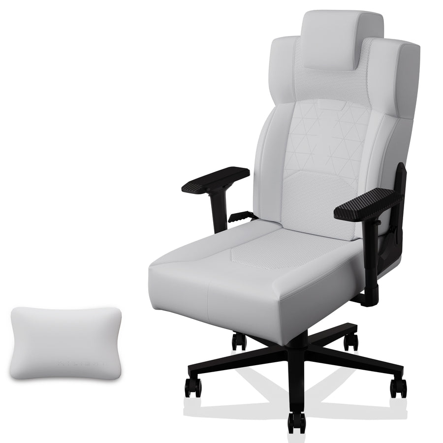 1PC BestOffice Ergonomic Gaming Chair - High Back + Lumbar Support + Flip Up Arms (PU Leather) for Adults