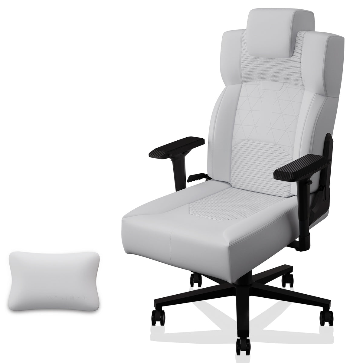 1PC BestOffice Ergonomic Gaming Chair - High Back + Lumbar Support + Flip Up Arms (PU Leather) for Adults