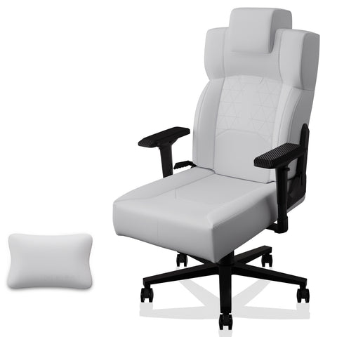 1PC BestOffice Ergonomic Gaming Chair - High Back + Lumbar Support + Flip Up Arms (PU Leather) for Adults
