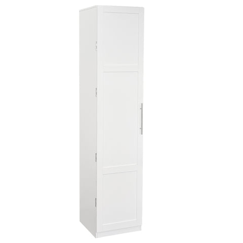 70" Tall Kitchen Pantry Cabinet with Doors, White, view 16